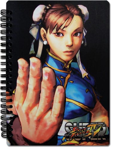 Super Street Fighter IV Notebook Chun Li & Cammy