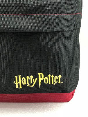 Harry Potter Backpack Gryffindor Black Burgundy
