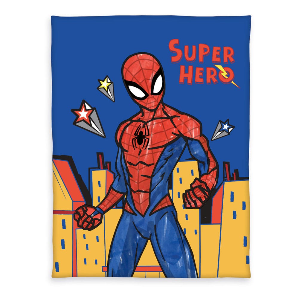 Spider-Man Fleece Blanket Super Hero 130 x 170 cm