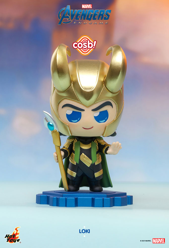 Avengers: Endgame Cosbi Mini Figure Loki 8 cm