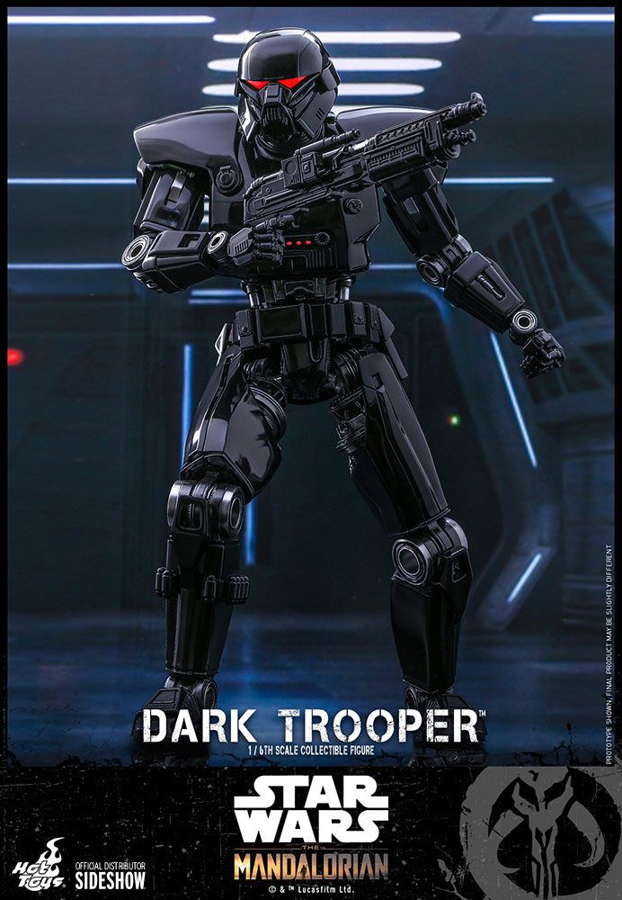 Star Wars The Mandalorian Action Figure 1/6 Dark Trooper 32 cm