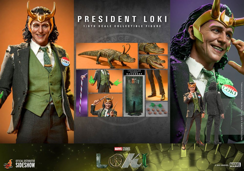 Loki Action Figure 1/6 President Loki 31 cm