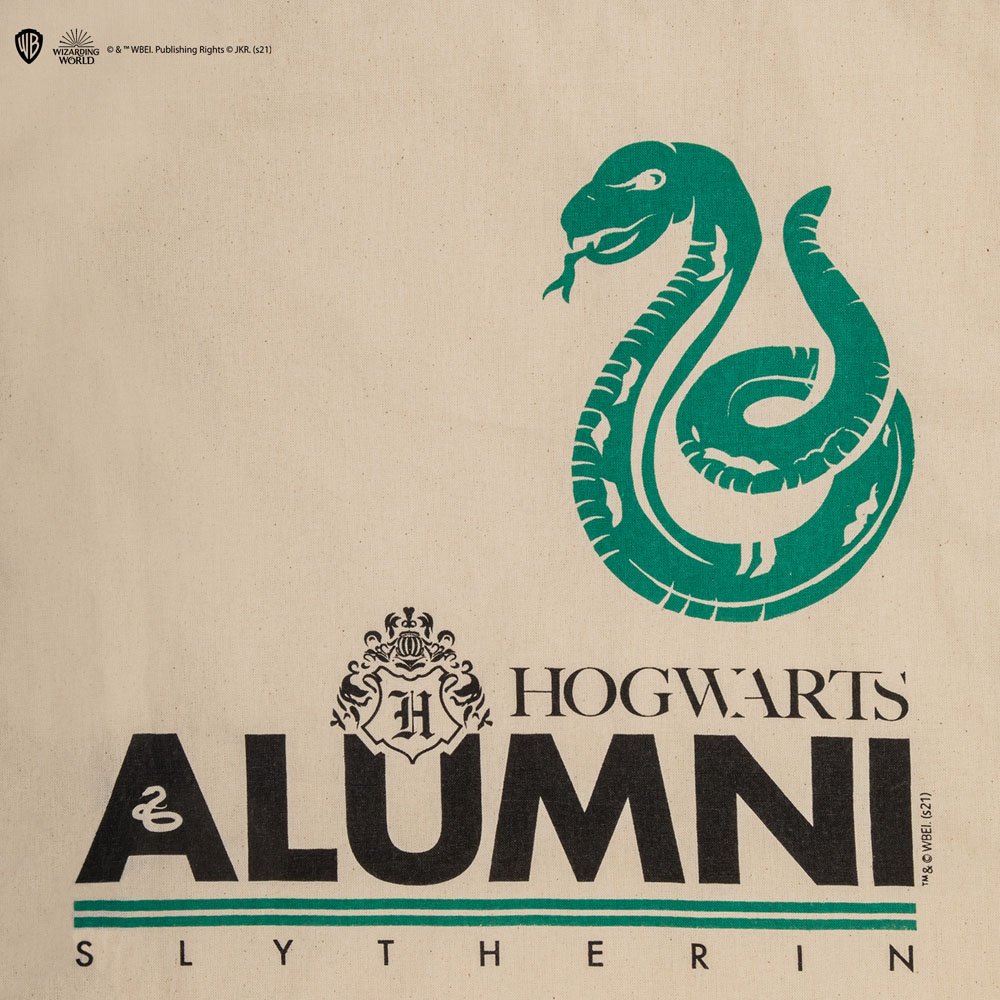 Harry Potter Tote Bag Alumni Slytherin