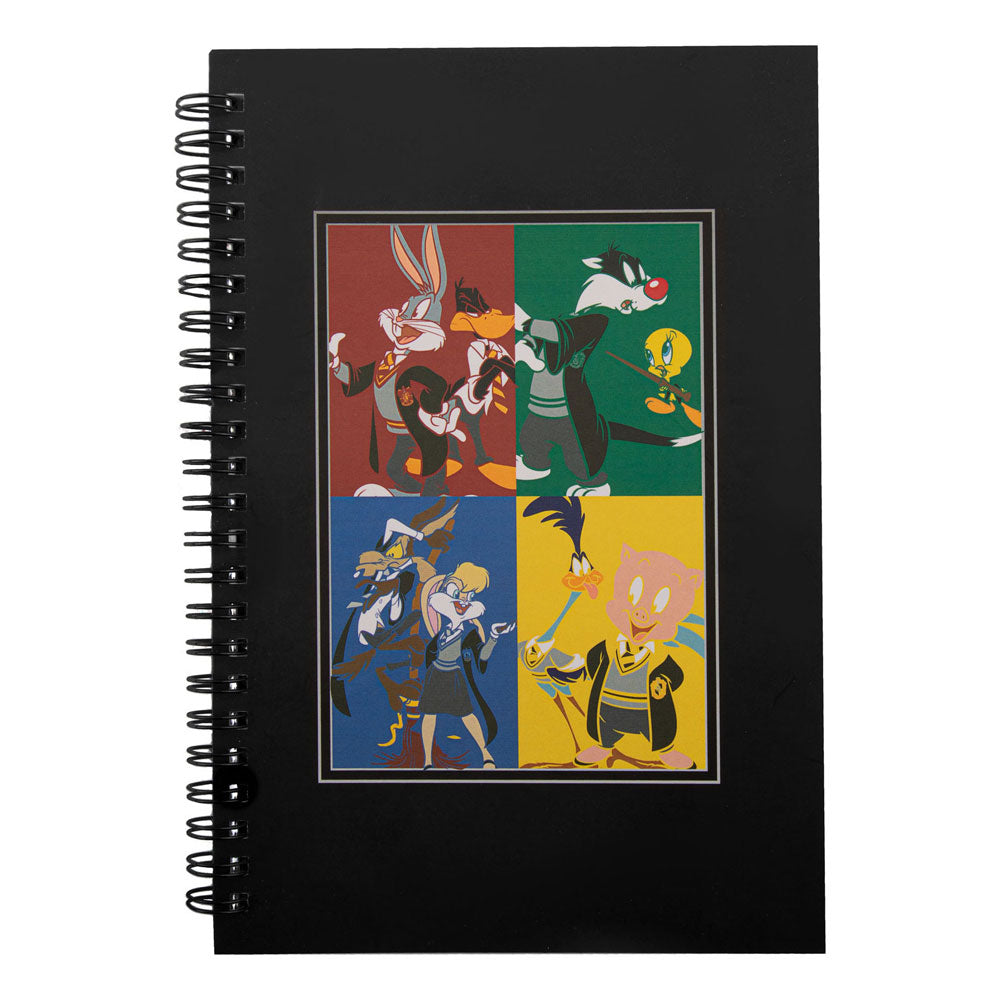Looney Tunes Notebook Looney Tunes' Hogwarts Houses
