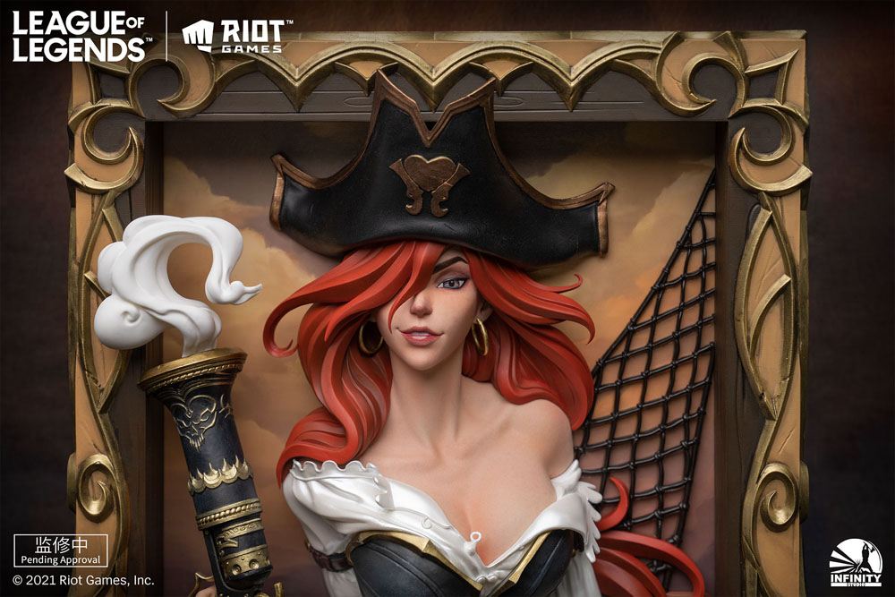League of Legends PVC 3D Photo Frame The Bounty Hunter-Miss Fortune