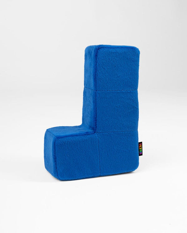 Tetris Plush Figure Block L dark blue