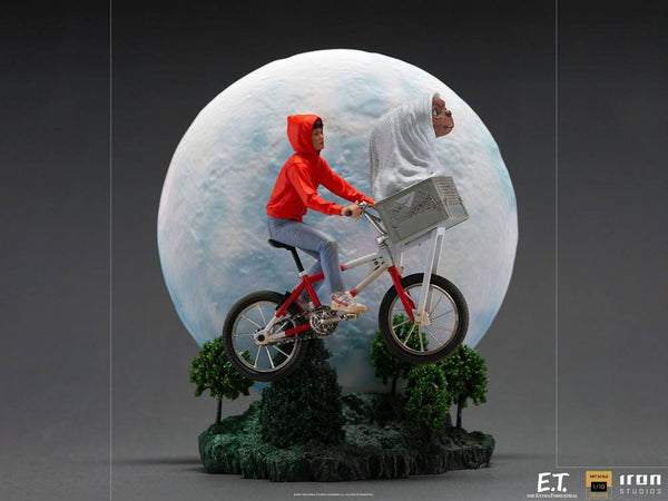 E.T. the Extra-Terrestrial Deluxe Art Scale Statue 1/10 E.T. & Elliot 27 cm
