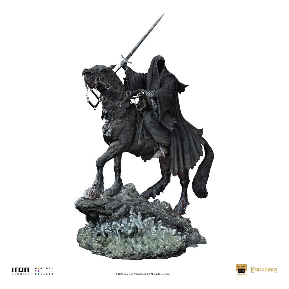 Lord Of The Rings Deluxe Art Scale Statue 1/10 Nazgul on Horse 42 cm