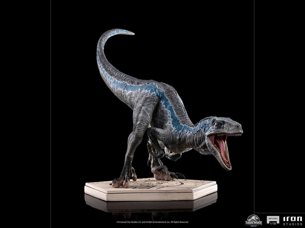 Jurassic World Fallen Kingdom Art Scale Statue 1/10 Blue 19 cm