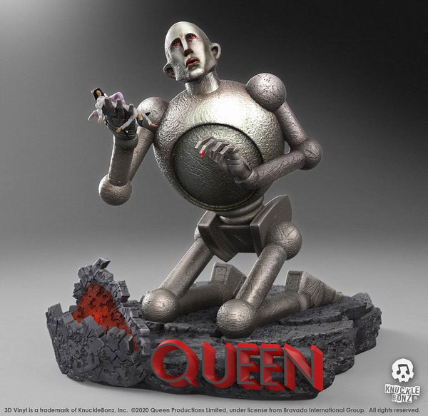 Queen 3D Vinyl Statue Queen Robot (News of the World) 20 x 21 x 24 cm - Damaged packaging