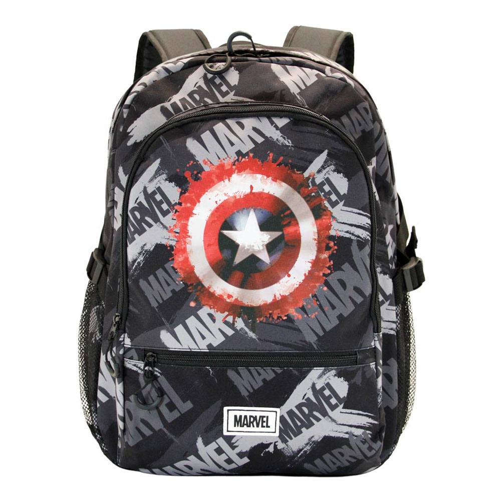 Marvel HS Backpack Captain America Scratches