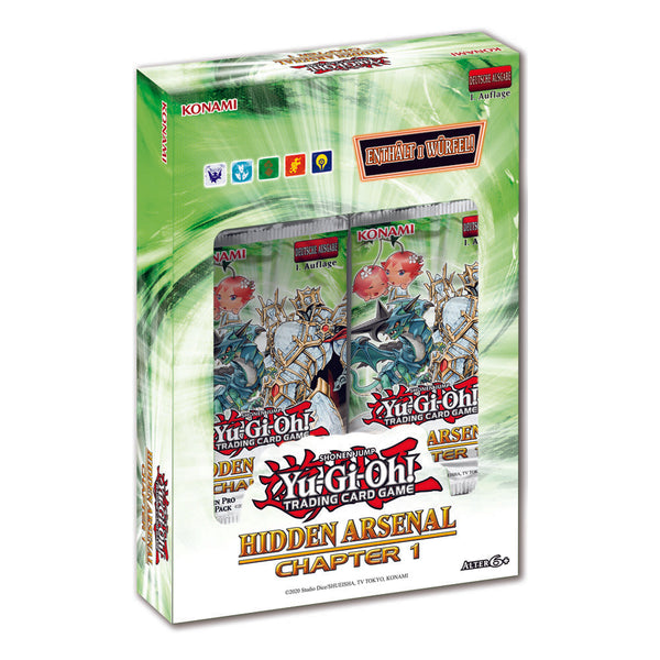 Yu-Gi-Oh! Hidden Arsenal: Chapter 1 Box Display (8) *German Version*