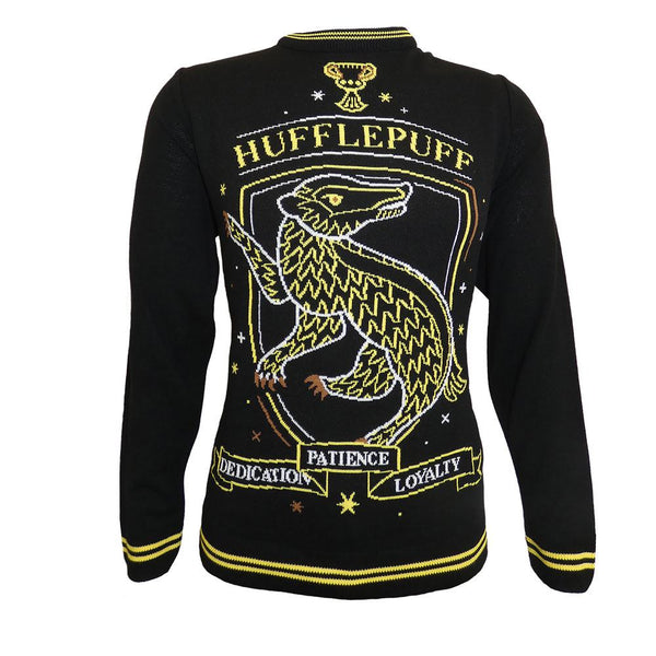 Harry Potter Sweatshirt Christmas Jumper Hufflepuff Size M