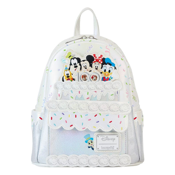 Disney by Loungefly Backpack 100th Anniversary Celebration Cake