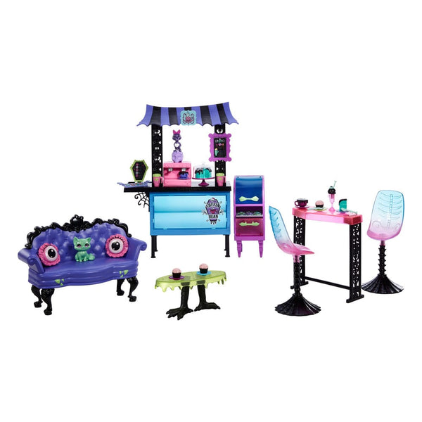 Monster High Playset The Coffin Bean Café Lounge