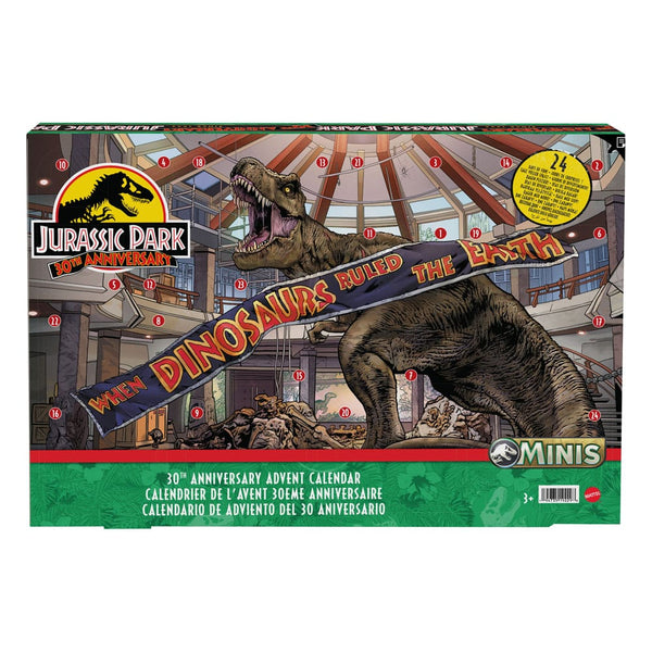 Jurassic Park Minis Advent Calendar 30th Anniversary