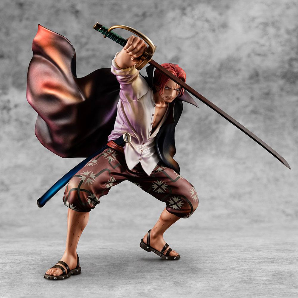 One Piece P.O.P PVC Statue Playback Memories Red-haired Shanks 21 cm