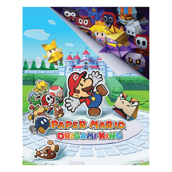 Paper Mario Poster Pack The Origami King 40 x 50 cm (4)