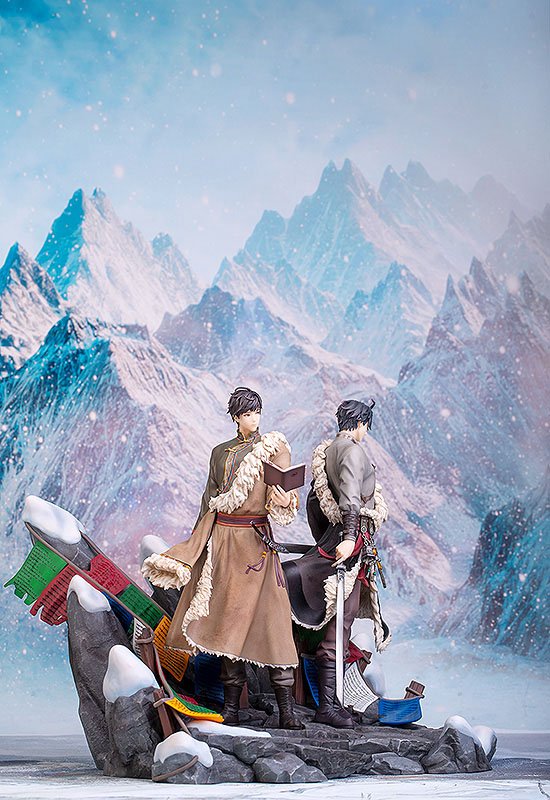 Time Raiders PVC Statues 1/7 Wu Xie & Zhang Qiling: Floating Life in Tibet Ver. Special Set 28 cm