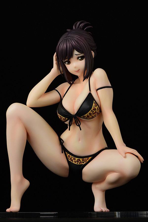 Why the hell are you here, Teacher!? PVC Statue 1/5.5 Kana Kojima Swim Wear Gravure Style Adult Animal Color 19 cm