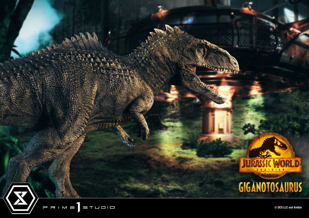 Jurassic World Dominion Prime Collectibles Statue 1/10 Giganotosaurus Toy Version 22 cm
