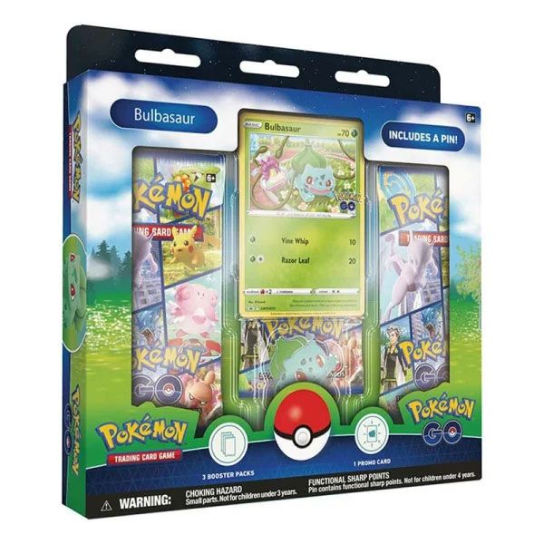 Pokémon GO Pin Box (6) *English Version*