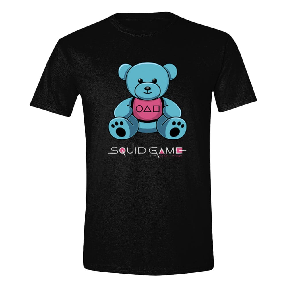 Squid Game T-Shirt Blue Bear Size L
