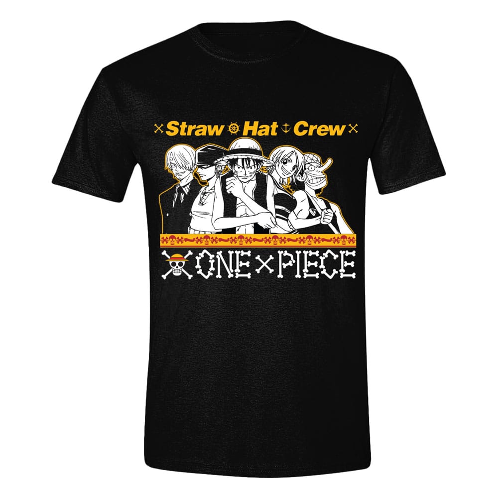 One Piece T-Shirt Straw Hat Crew Size XXL
