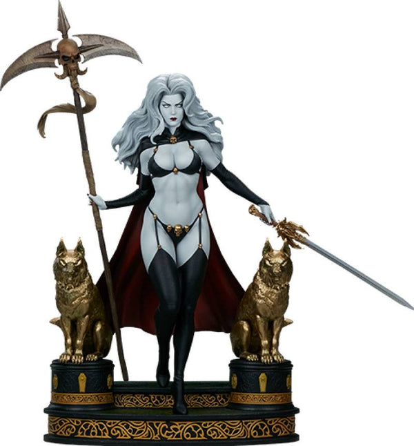 Lady Death Statue 1/3 Lady Death 77 cm - Severely damaged packaging