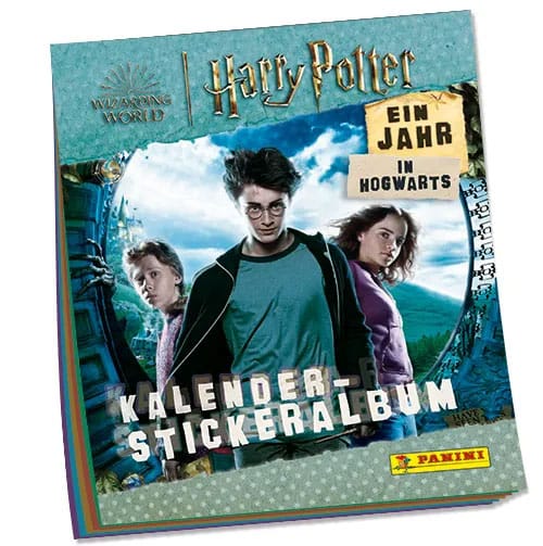 Harry Potter - A Year in Hogwarts Sticker & Card Collection Album *German Version*