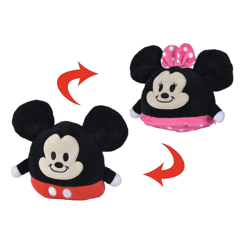 Disney: Mickey Mouse Reversible Plush Figure Mickey/Minnie 8 cm