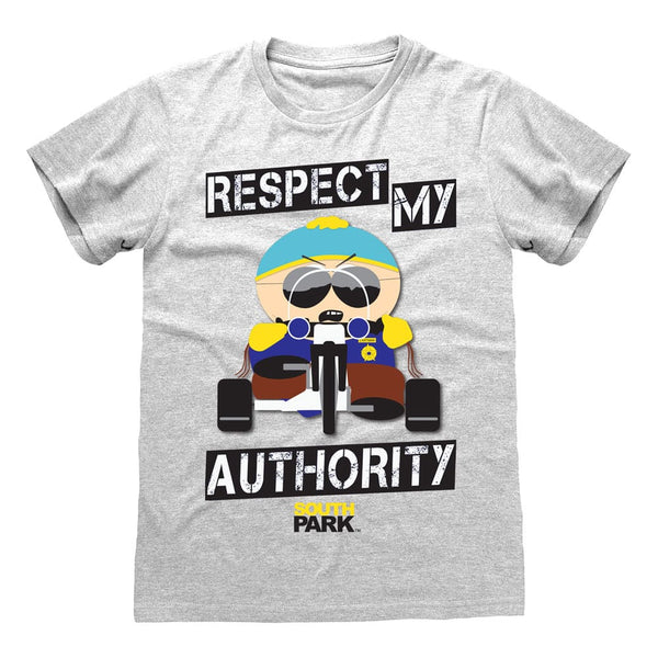 South Park T-Shirt Respect My Authority Size S
