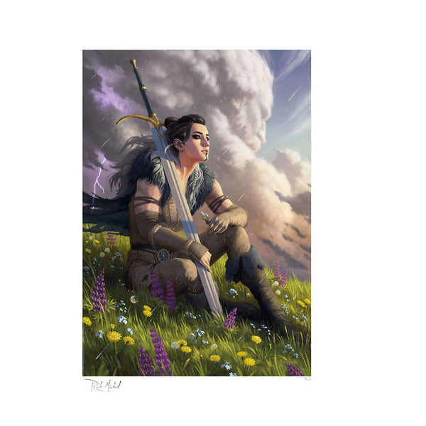 Critical Role Art Print Yasha Nydoorin: Champion of the Stormlord 61 x 46 cm - unframed