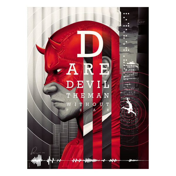 Marvel Art Print Daredevil: The Man Without Fear 46 x 61 cm - unframed