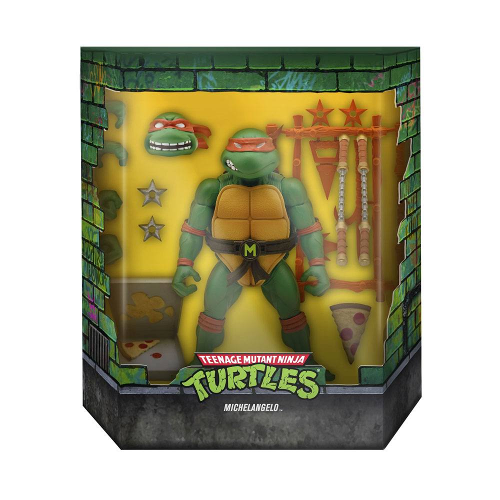Teenage Mutant Ninja Turtles Ultimates Action Figure Michaelangelo 18 cm
