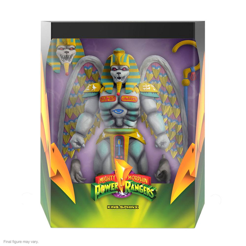 Mighty Morphin Power Rangers Ultimates Action Figure King Sphinx 20 cm