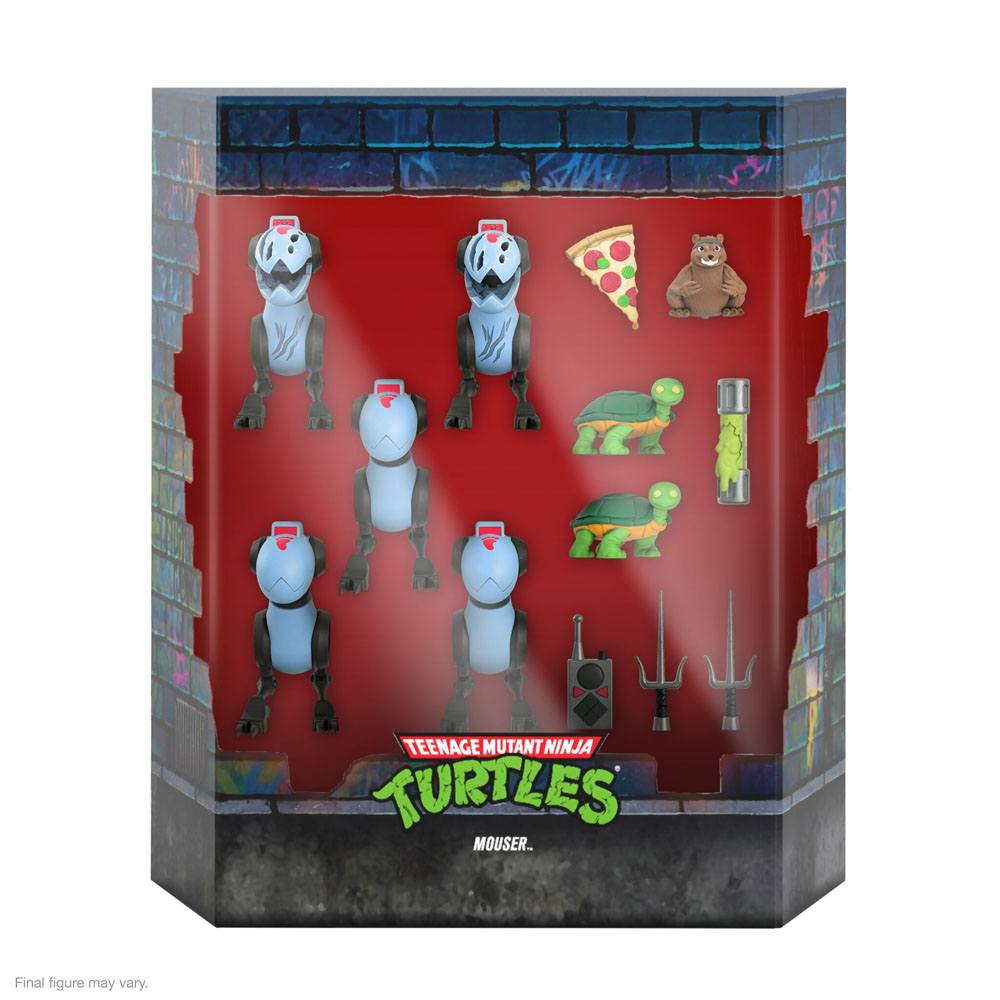Teenage Mutant Ninja Turtles Ultimates Action Figures Mousers 8 cm