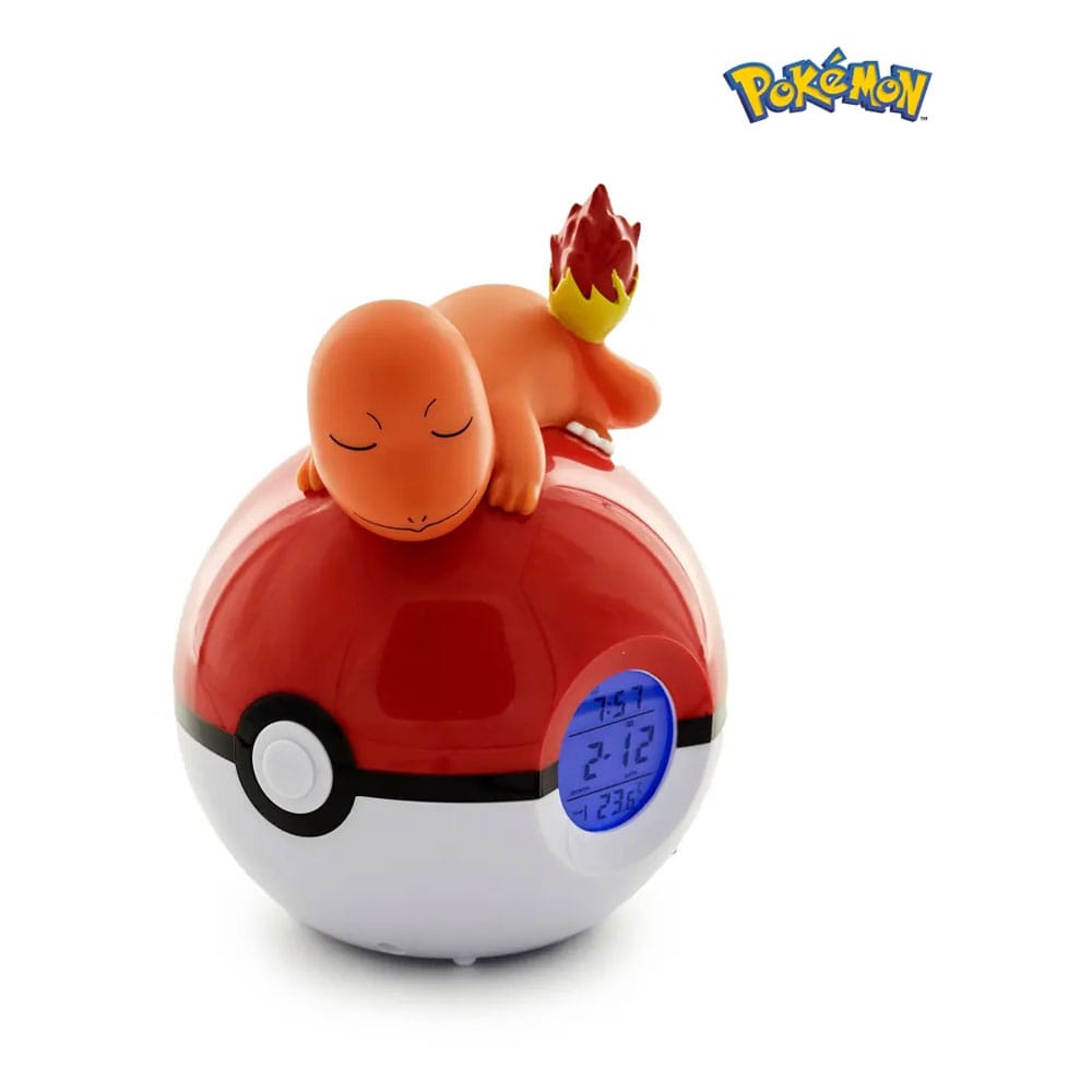 Pokémon Alarm Clock Pokeball with Light Charmander 18 cm - Damaged packaging