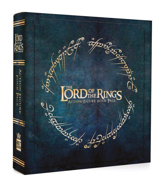 Lord of the Rings BST AXN Action Figure 4-Pack 13 cm