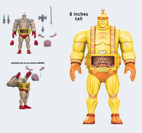 Teenage Mutant Ninja Turtles BST AXN XL Action Figure Krang with Android Body (Arcade Game Colors) 20 cm