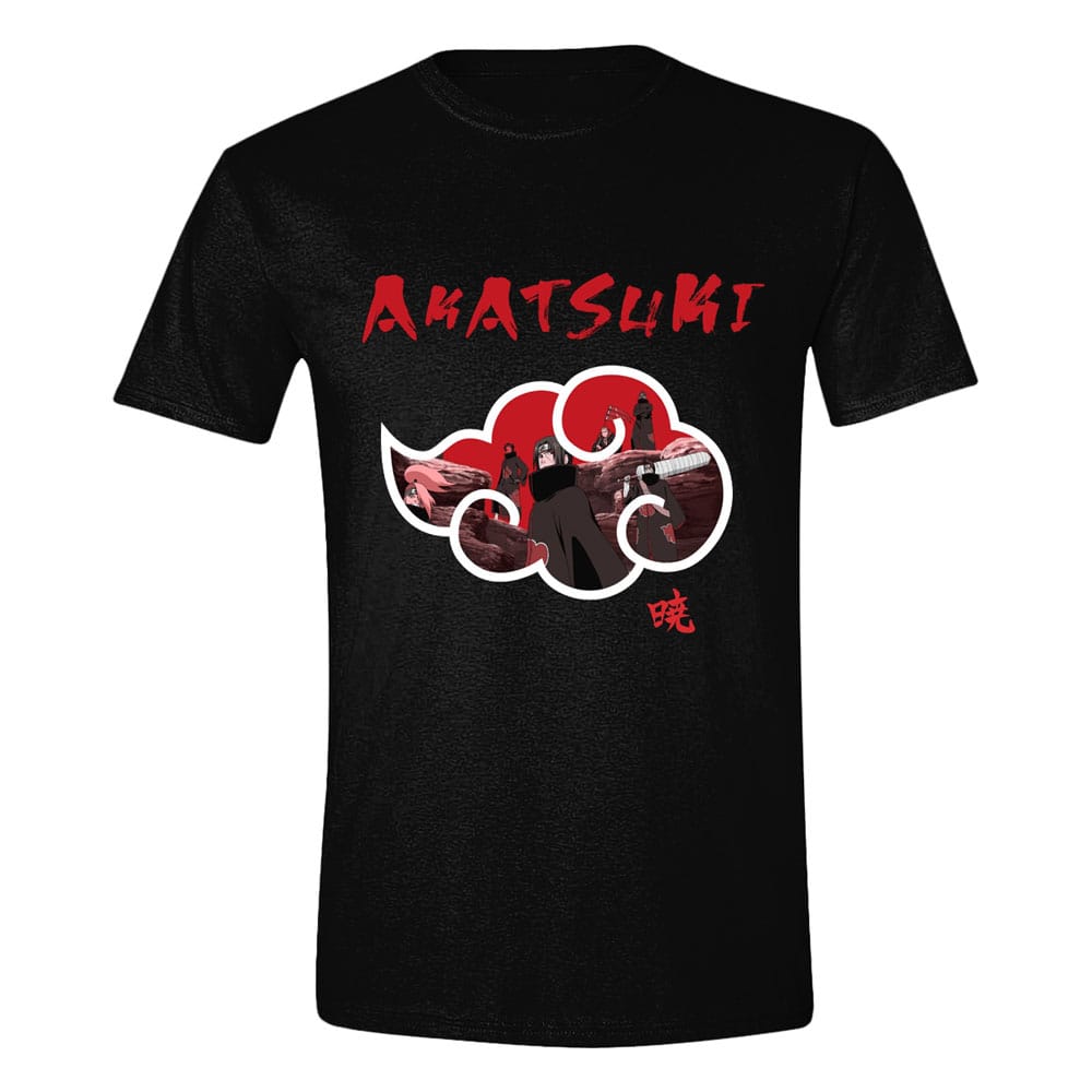 Naruto Shippuden T-Shirt Akatsuki Size M