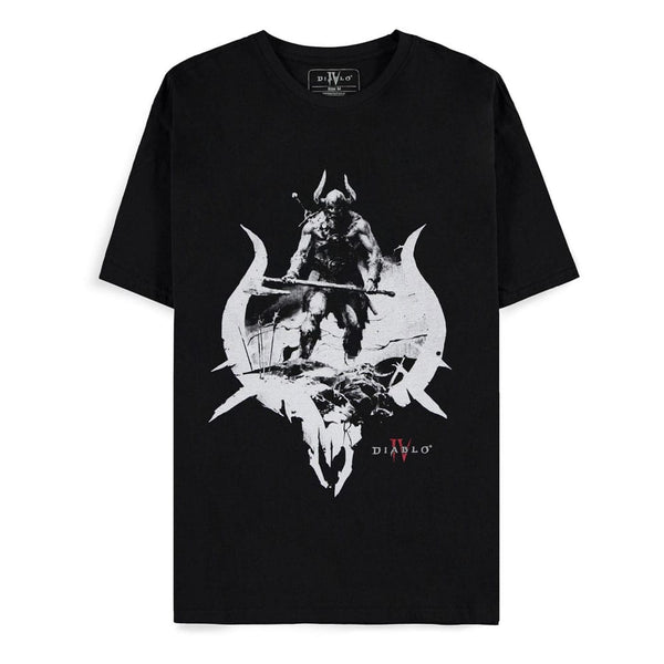 Diablo IV T-Shirt Barbarian Sigil Size XXL