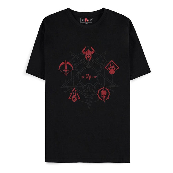 Diablo IV T-Shirt Class Icons Size S