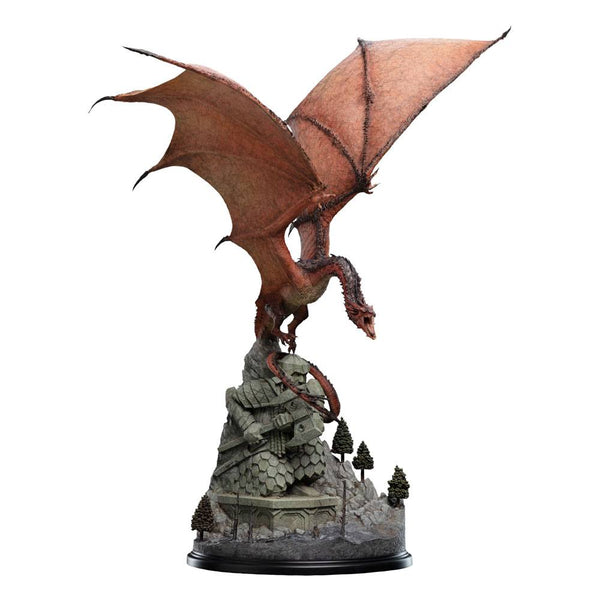 The Hobbit Trilogy Statue Smaug the Fire-Drake 88 cm - Damaged packaging