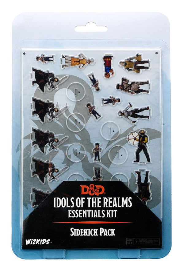 D&D Icons of the Realms Miniatures Essentials 2D Miniatures - Sidekick Pack