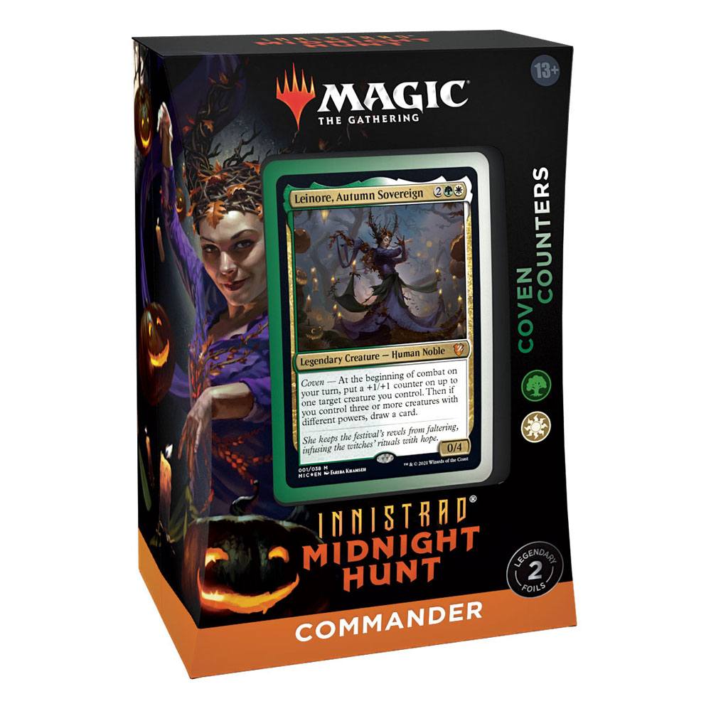 Magic the Gathering Innistrad: Midnight Hunt Commander Decks Display (4) english