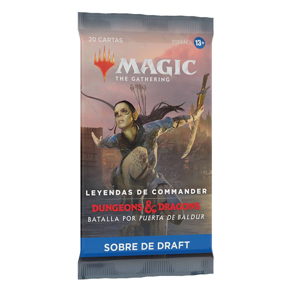 Magic the Gathering Leyendas de Commander: Batalla por Puerta de Baldur Draft Booster Display (24) spanish